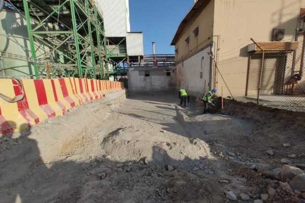 Construction of Gold Smelting Building-2 Construction of Gold Smelting Building
