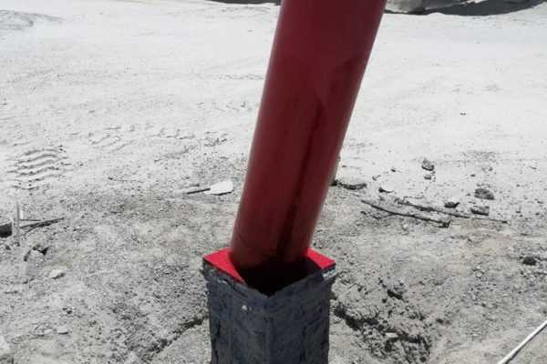Maintenance of Gold Plant Concrete foundations