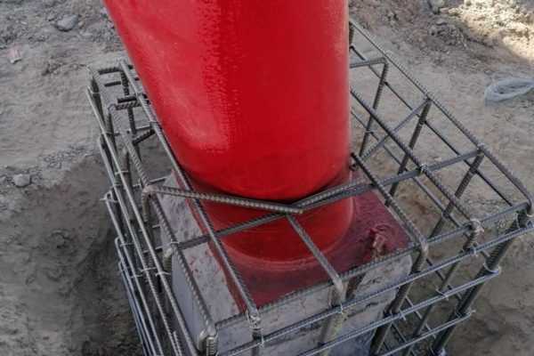Maintenance of Gold Plant Concrete foundations