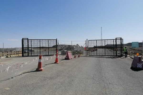 Sukhaybarat Gold mine, Fencing, Main Gate and Road construction-2 Sukhaybarat Gold mine, Fencing, Main Gate and Road construction