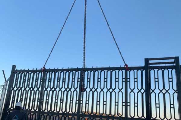 Sukhaybarat Gold mine, Fencing, Main Gate and Road construction-4 Sukhaybarat Gold mine, Fencing, Main Gate and Road construction