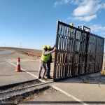 Sukhaybarat Gold mine, Fencing, Main Gate and Road construction