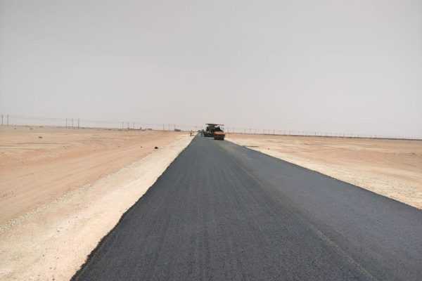 Sukhaybarat Gold mine, Fencing, Main Gate and Road construction Sukhaybarat Gold mine, Fencing, Main Gate and Road - Darkstone Arabia