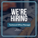 Technical Office Manager (1 Position)