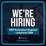 MEP Estimation Engineer – Industrial O&M