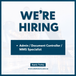 Admin / Document Controller / MMS Specialist