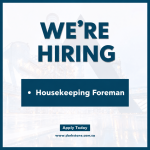 Housekeeping Foreman
